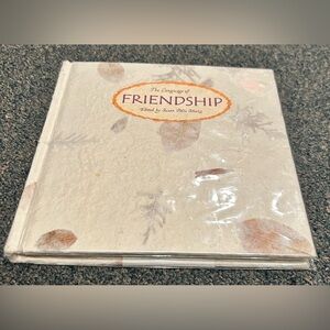 The Language of Friendship-          Keepsake  Book